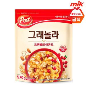 동서 포스트 그래놀라 크랜베리아몬드 570g