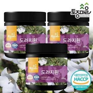 [토종마을]HACCP인증 국산 도라지환 300g X 3통