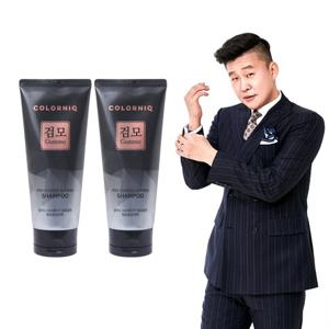 [식약처인증]탈모&새치커버&샴푸 올인원 검모샴푸 200ml 2개 세트