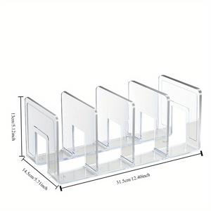 TEMU 멀티기능 게임 콘솔 & 컨트롤러 아크릴 디스플레이 스탠드 - 비전기, 모던 디자인, 내구성 있는 플라스틱 보관함 (1개 세트)