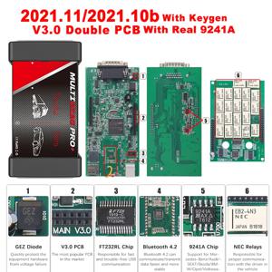 Scania용 Multidiag V3.0 2021.11 NEC 릴레이, Delphi DS150E 자동차 트럭 CDP Pro 스캐너, 자동 도구 OBD OBD2 진단 인터페이스