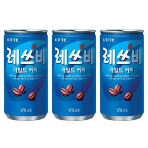 롯데칠성 레쓰비 마일드(업소용) 175ml x 60캔 캔음료