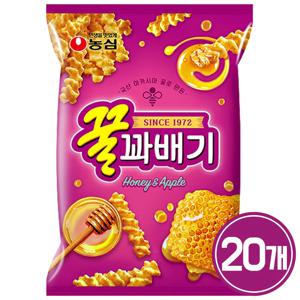 농심 꿀꽈배기 90g 20개