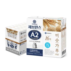 [연세] 세브란스 A2 단백우유 180ml 24팩+미숫가루 우유 락토프리 190ml 24개