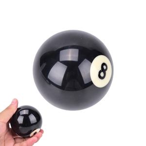 EIGHT BALL 표준 레귤러 블랙 8 Ball EA14 당구 공 교체, #8 당구 풀 볼, 52.5mm, 57.2mm