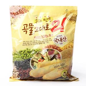 구워만든 21곡 곡물그대로 크리스피 롤 500g