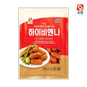 [퀴클리몰] 사조오양 하이비엔나 1kg / 비엔나 소시지