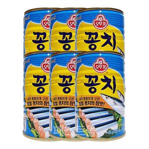 오뚜기 꽁치 400g 6개