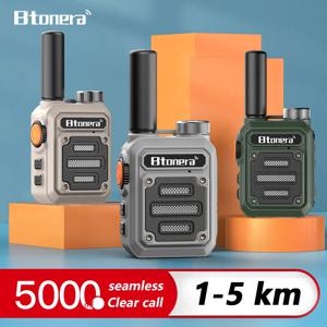 BTONERA BT-330 미니 워키토키 PMR 446 USB 휴대용 양방향 라디오, 듀얼 PTT 워키토키, 사냥 카페용 휴대용 라디오