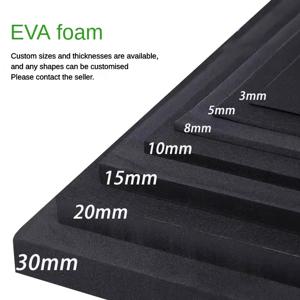 EVA 폼 시트, 흡음 소음 스폰지 폼 공예, Eva 고무 수제 모델 제작 재료, 두께 3mm, 5mm, 10mm, 15mm, 100x50cm