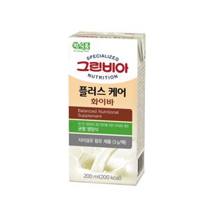 그린비아 플러스케어 화이바 200mlx24팩