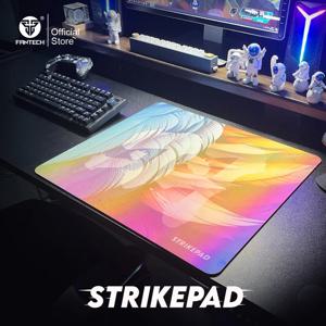 FANTECH Strikepad MST491 게임용 마우스 패드, 홀로그램 디자인, 방수 마우스 매트, 가장자리 스티칭 없음, 490x420x3mm