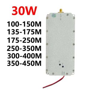 맞춤형 30W RF 모듈 저주파 전력 증폭기, 100-150MHZ, 135-175MHZ, 175-250MHZ, 250-350MHZ, 350-450MHZ