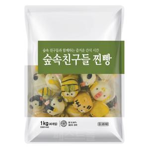 세미원푸드 숲속친구들찐빵 1kg