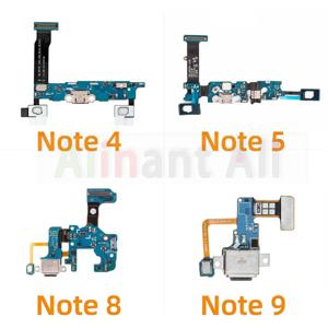 AiinAnt 마이크 충전기 USB 도크 고속 충전 포트 플렉스 케이블, 삼성 갤럭시 노트 5 8 9 N950F N950N N950U N960F N960N N960U 용