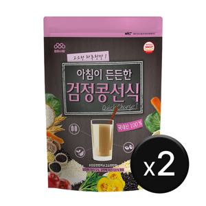 엄마사랑 아침이 든든한 검정콩 식사대용 선식 미숫가루1.2kg 2팩