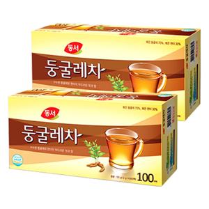 동서식품 둥굴레차 100T X 2개 (현미녹차/보리차/메밀/루이보스/캐모마일)