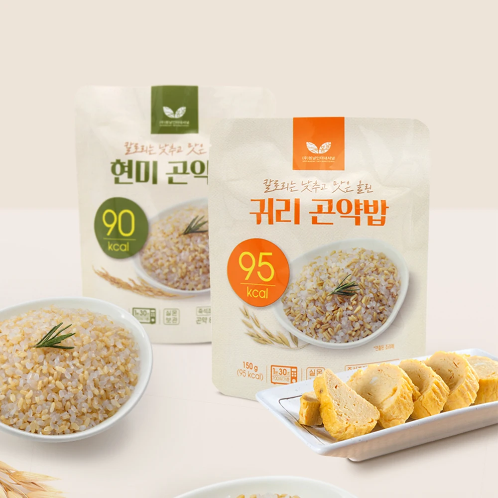 봄날) 단 90Kcal 현미곤약밥 150g 10봉