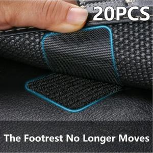 5/10/20개 카펫 매트 고정 스티커 범용 미끄럼 방지 접착식 고정 클립 자동차 바닥 매트 소파 침대 시트 고정 클립