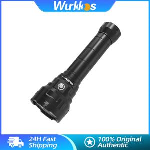 Wurkkos 스쿠버 다이빙 손전등, 고출력 13000LM 탐조등, IPX8 방수, 4 * XHP50B LED 램프, 2*26650 수중 랜턴, DL70