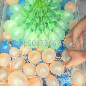 111pcs 물 풍선 리필 패키지 재미 있은 여름 야외 장난감 물 풍선 폭탄 어린이를위한 여름 참신 개그 장난감