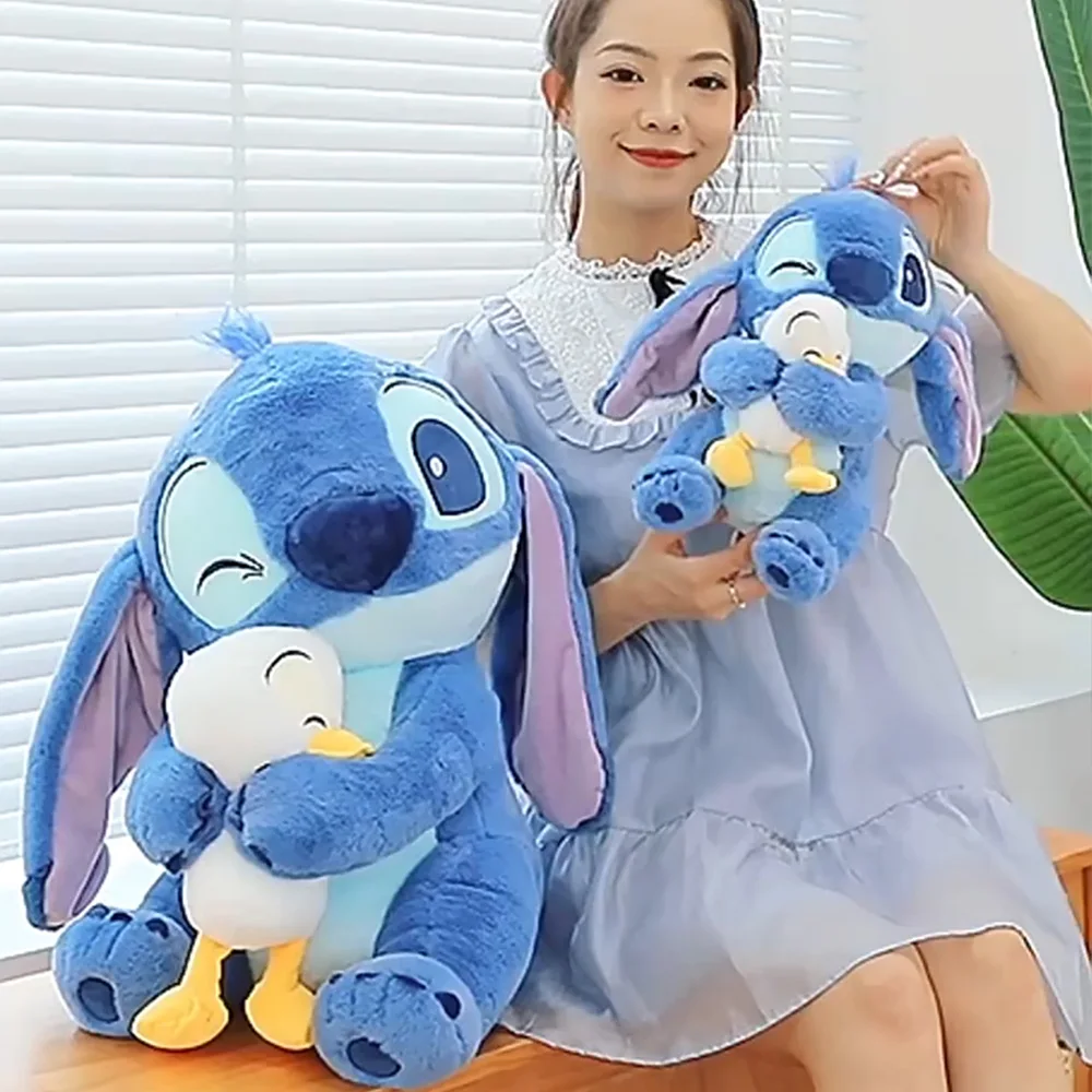 Lilo & Stitch 귀여운 만화 인형 장난감, 귀여운 애니메이션, 부드러운 박제 인형, 베개 진정 장난감, 소년 소녀용 생일 선물