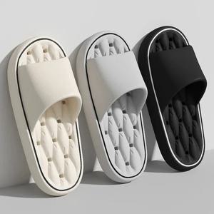 EVA 남녀공용 슬리퍼 슬립온 마사지 홈 슬리퍼 편안한 부드러운 실내 슬리퍼