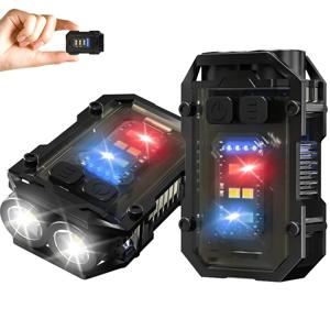 고출력 LED 손전등 강력한 자기 방어 용품 전술 손전등 초강력 충전식 자기 방어 헤드램프