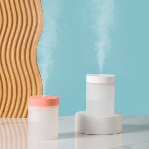 무음 미니 가습기 200ml USB 공기 가습기 차량 안개 확산기 물 분무기 컬러 LED 무드등 테이블 사무실 침실