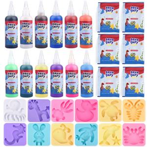 어린이 수제 DIY 공예 그림 스티커 몬테소리 교육 종이 접기 매직 워터 엘프 키트 세트 장난감 어린이 선물 키즈 공예