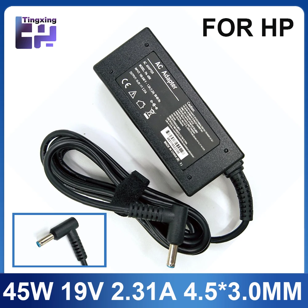 HP 스트림 X360 13 14 파빌리온용 노트북 Adapte19.5V 2.31A 45W 4.5*3.0mm 노트북 충전기 어댑터 854054 -001 741727 -001 740015 -001