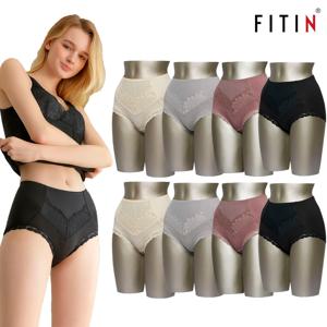 [방송히트] 515 빅사이즈 코튼 혼방 하이웨이스트 팬티 8종90~110