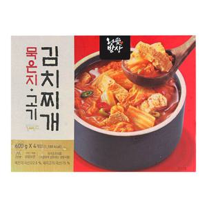 코스트코 왕애밥상 묵은지고기김치찌개 600Gx4_냉동