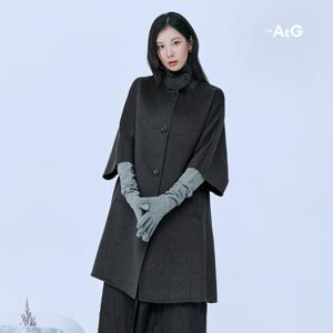 [앱4만원↓] 더엣지 24FW 울혼방 핸드메이드 케이프 코