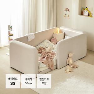 홈앤힐 휴고 LED 데이베드 패브릭 저상형 프레임 SS_힐링 베이직