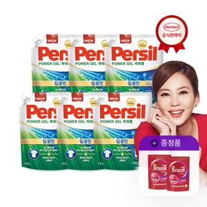 퍼실 딥클린 플러스 파워젤 1.8L×6개