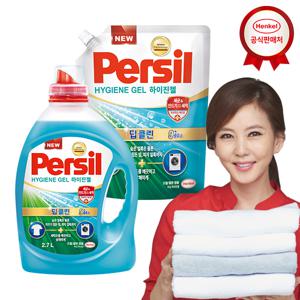 퍼실 딥클린 삶음파워 하이진젤 2.7L+1.8L 세탁세제
