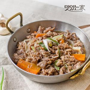 사미헌 야채 소불고기 3팩(1팩 400g) + 마늘 소불고기 3팩(1팩 340g)