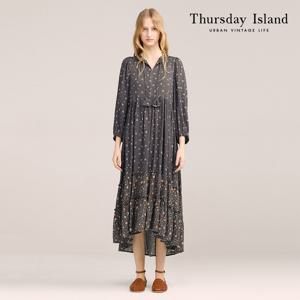 [Thursday Island] 페턴 믹스 루즈 원피스(T222MOP139W)