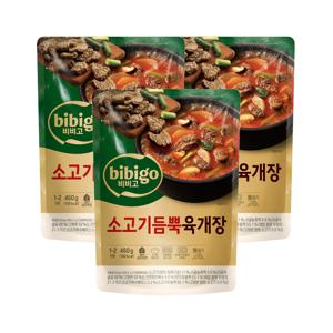 비비고 소고기 듬뿍 육개장 460g x3개