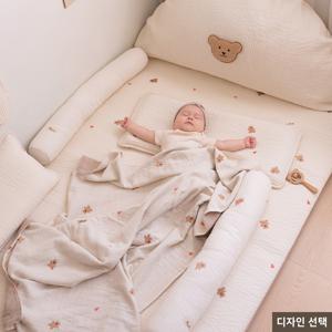 순수 4중거즈 아기 블랭킷