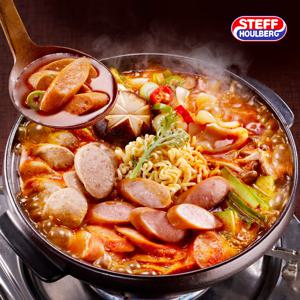 스테프 화끈한 부대찌개 4팩 (600g x 4)