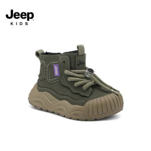 지프 JEEP 아동용 라벨 스니커즈 24AW09115