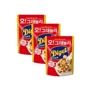 오리온 오그래놀라 다이제 300g X3개