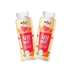 설빙 자몽에이드 250ml 12개/냉장무료배송