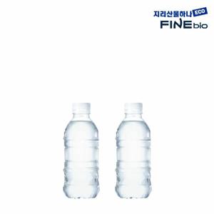 (현대hmall) 지리산 물하나 ECO 무라벨 생수 330ml 80병