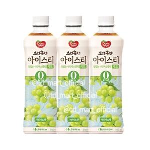 무료배송동원 보성홍차 아이스티제로 샤인머스켓티 500ml X 24개