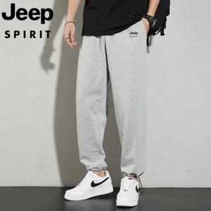 지프 JEEP SPIRIT 2024 남여공용 트레이닝팬츠 배기 캐주얼팬츠