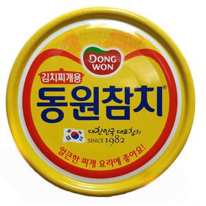 동원/통조림/참치캔/동원참치 김치찌개용  100g