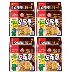 오뚜기 오동통면 120g x 20개 멀티 봉지라면